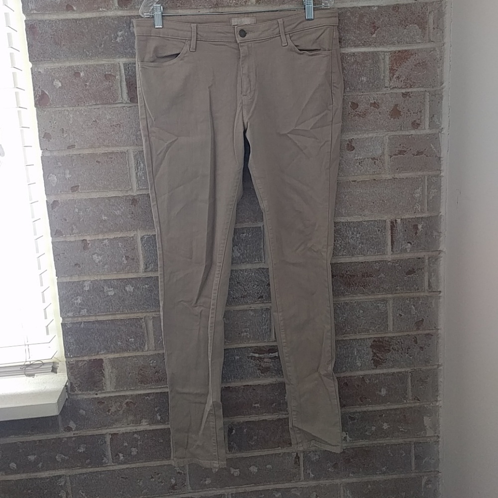 Uniqlo Leggings Pants - Khaki Jeans